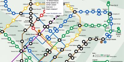 Mrt-Bahn-Karte, Singapur