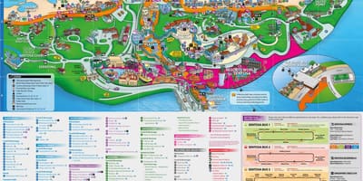 Sentosa Karte Attraktionen